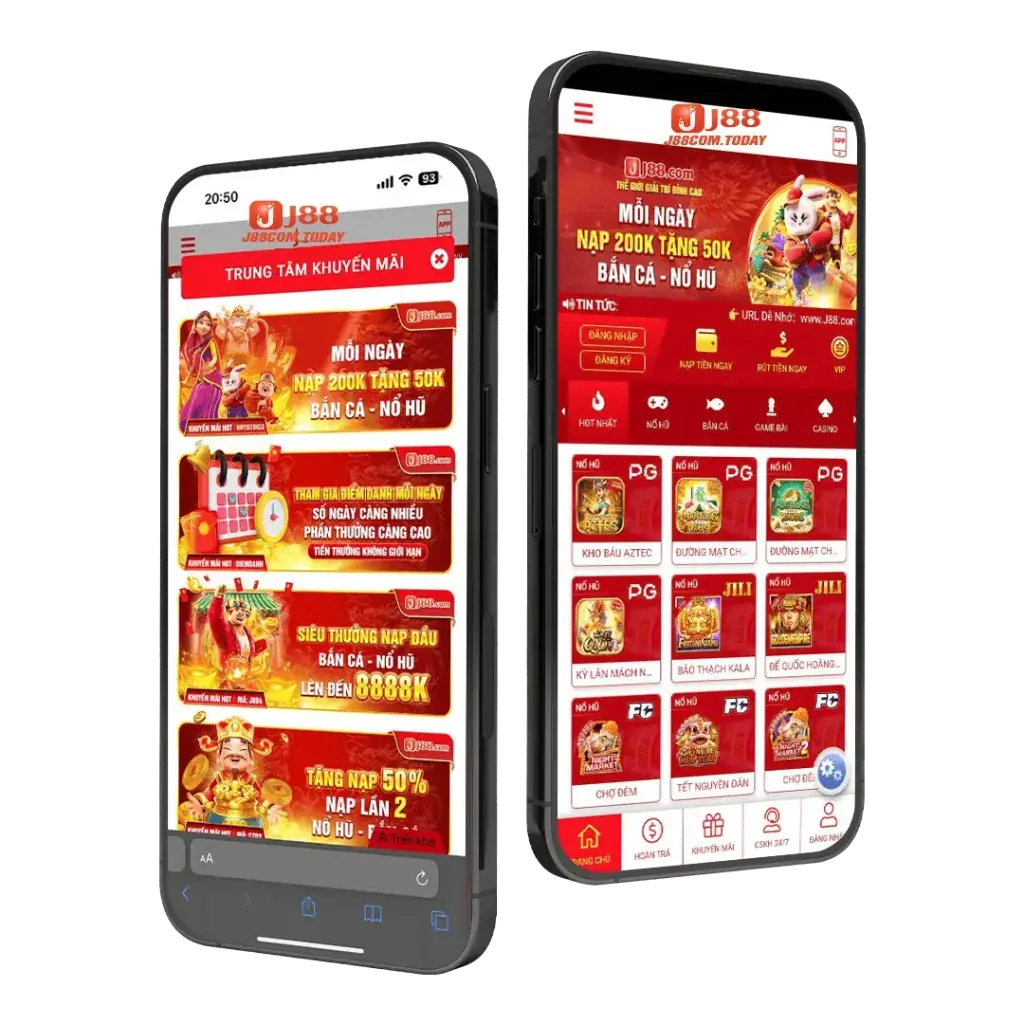 Kho trò chơi đa dạng trên ứng dụng Bet88, bao gồm cá cược thể thao, casino, slot và bắn cá.